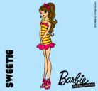 Dibujo Barbie Fashionista 6 pintado por SuperSweet