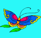 Dibujo Mariposa pintado por PokPok