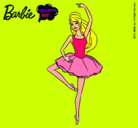 Dibujo Barbie bailarina de ballet pintado por Nardos