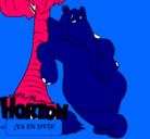 Dibujo Horton pintado por juan1
