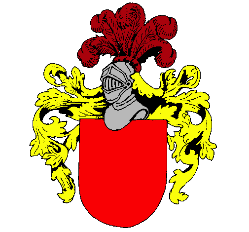 Escudo de armas y casco