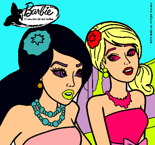 Barbie y su amiga