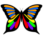 Dibujo Mariposa pintado por belk