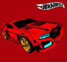 Dibujo Hot Wheels 5 pintado por carro