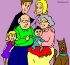 Dibujo Familia pintado por Aryy