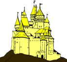 Dibujo Castillo medieval pintado por gema1977
