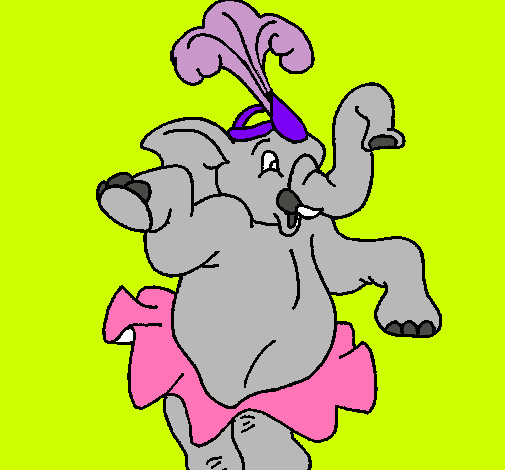 Elefante bailando