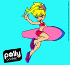 Dibujo Polly Pocket 3 pintado por poyo