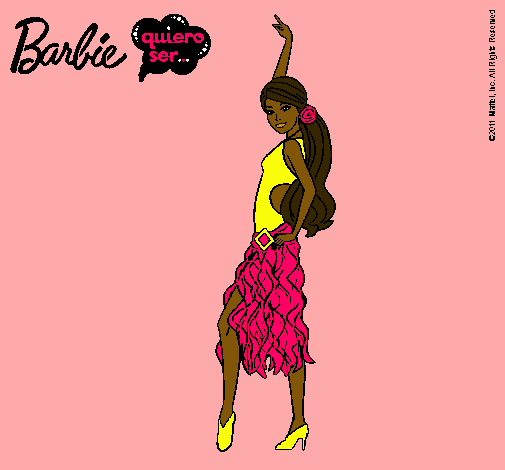 Barbie flamenca