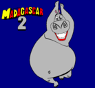 Dibujo Madagascar 2 Gloria pintado por sicitar