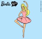 Dibujo Barbie bailarina de ballet pintado por SuperSweet