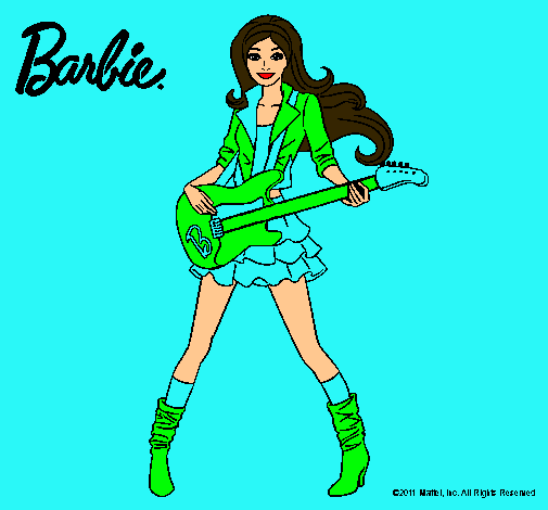 Barbie guitarrista