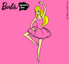 Dibujo Barbie bailarina de ballet pintado por denisse69