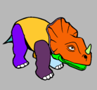 Dibujo Triceratops II pintado por 4UJGFVGVFJDG