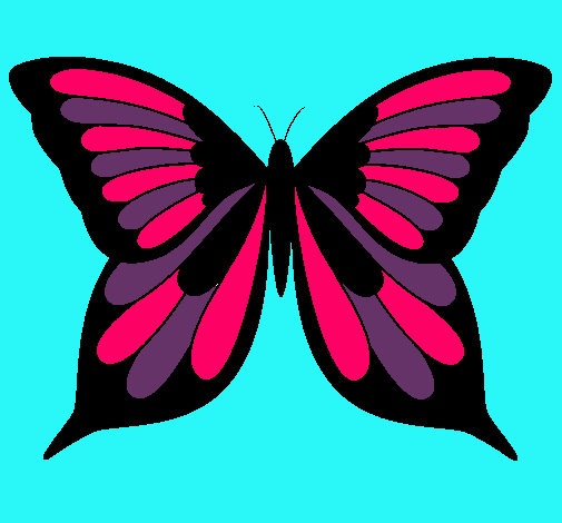 Dibujo Mariposa 8 pintado por thalia