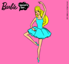 Dibujo Barbie bailarina de ballet pintado por jihgtfr