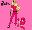 Dibujo Barbie con look moderno pintado por noe_2011