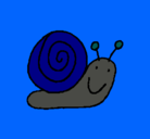 Dibujo Caracol 4 pintado por amanda74