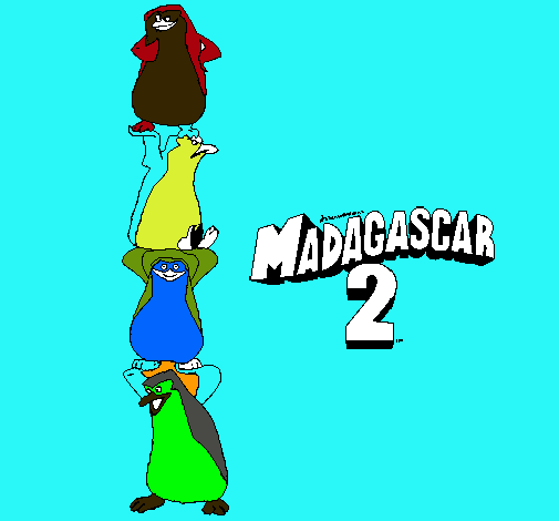 Madagascar 2 Pingüinos