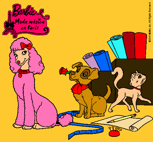 La mascota de Barbie