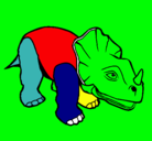 Dibujo Triceratops II pintado por uhyvuyuvgj 