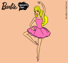 Dibujo Barbie bailarina de ballet pintado por fuifuifui