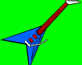 Dibujo Guitarra eléctrica II pintado por vfsvffgdef