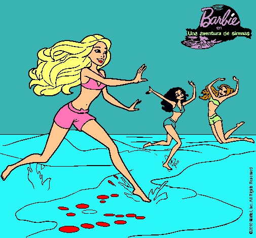 Barbie de regreso a la playa