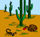 Dibujo Desierto pintado por Kaska