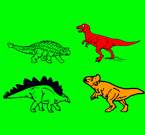 Dinosaurios de tierra