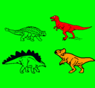 Dibujo Dinosaurios de tierra pintado por geronimo21