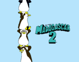 Dibujo Madagascar 2 Pingüinos pintado por F3RCHITO