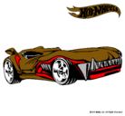 Dibujo Hot Wheels 3 pintado por luismorillo