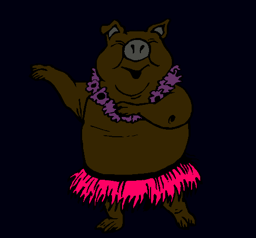 Cerdo hawaiano