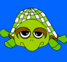 Dibujo Tortuga pintado por lexmary64