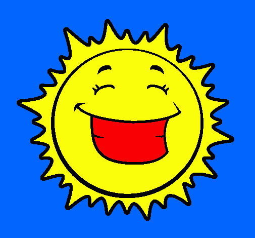 Sol sonriendo