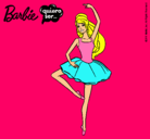 Dibujo Barbie bailarina de ballet pintado por yaasmiinaaaa