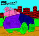 Dibujo Imaginext 15 pintado por olgaisla