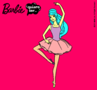 Dibujo Barbie bailarina de ballet pintado por laura2004