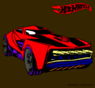 Dibujo Hot Wheels 12 pintado por jostin