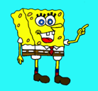 Dibujo Bob Esponja pintado por mihai