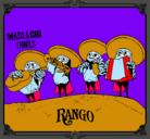 Dibujo Mariachi Owls pintado por bvcvdgasdhbf