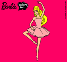 Dibujo Barbie bailarina de ballet pintado por _Danae_