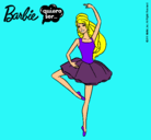 Dibujo Barbie bailarina de ballet pintado por valeria05