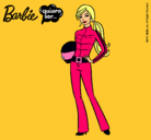 Dibujo Barbie piloto de motos pintado por noe_2011
