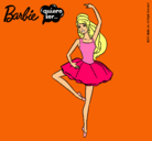 Dibujo Barbie bailarina de ballet pintado por canemiel