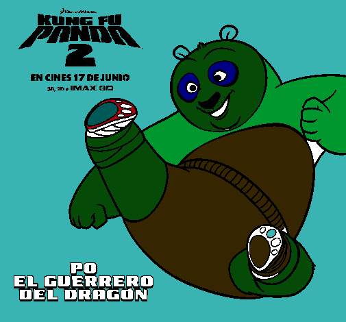 Po el guerrero del dragón