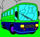 Dibujo Autobús pintado por colectivo