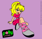 Dibujo Polly Pocket 9 pintado por supermoni