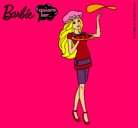 Dibujo Barbie cocinera pintado por lovita